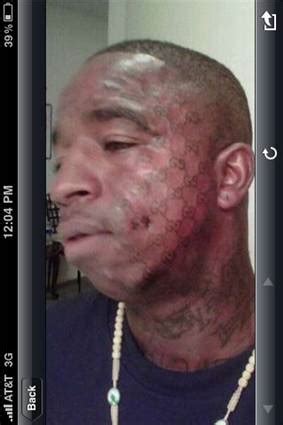 lawyer gucci face tattoo|Lawyer 'Has A Tat On Her Face Like GucciIm Goin To Jail'.